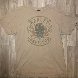 Harley-Davidson Shirt Men’s Size Large Tifton Georgia Biker Vintage